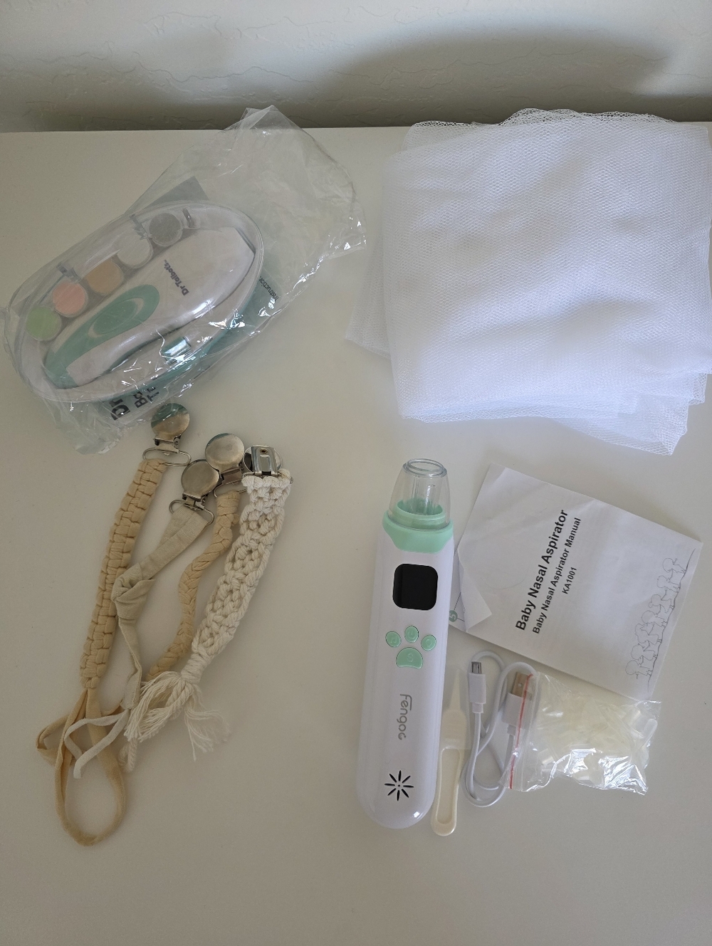 Baby Essentials Nasal Aspirator, Nail Trimmer And More